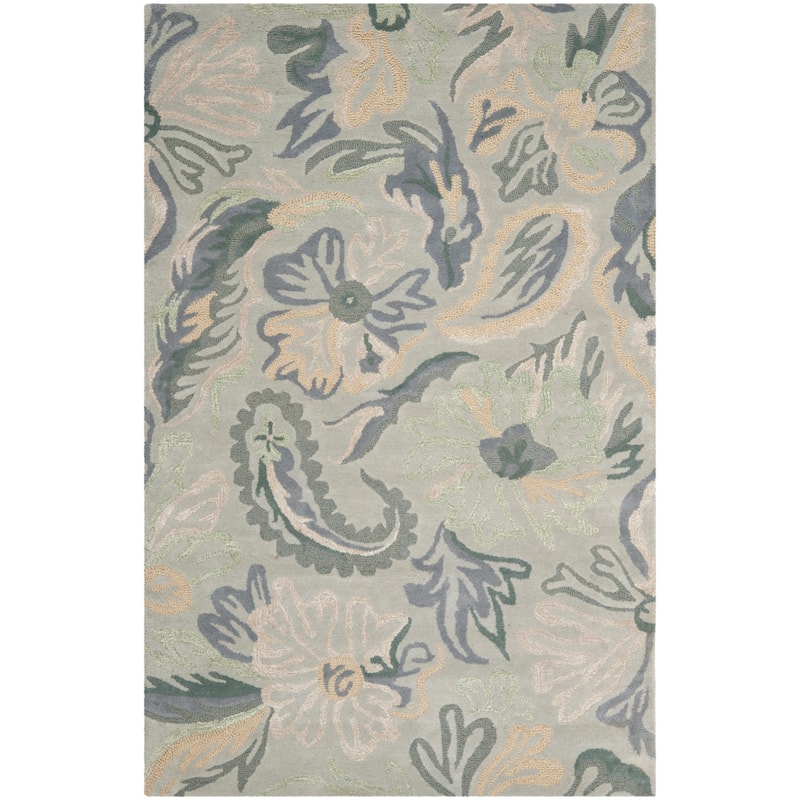 SAFAVIEH Handmade Jardin Sieglinde Country Paisley Wool Rug