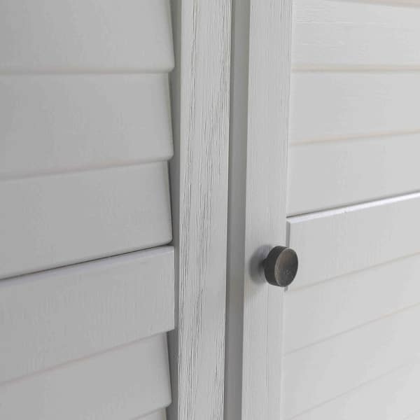 Grain Wood Furniture Greenport Solid Wood 3door Armoire Bed Bath