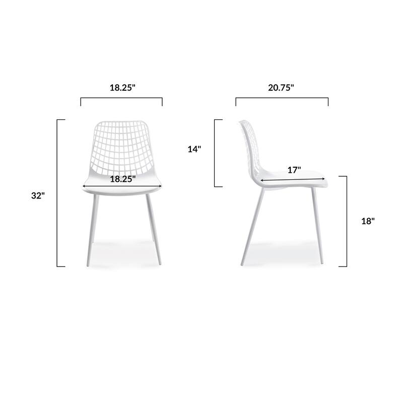 Poly and Bark Marais Dining Chair (Set of 4)
