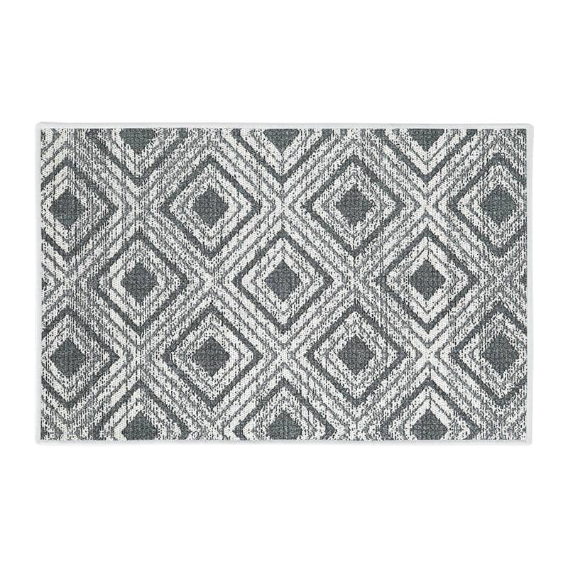 SussexHome Non-Skid Ultra-Thin Area Rugs for Laundry Room, Entryway, Bathroom and Kitchen - Washable Multipurpose Floor Mat
