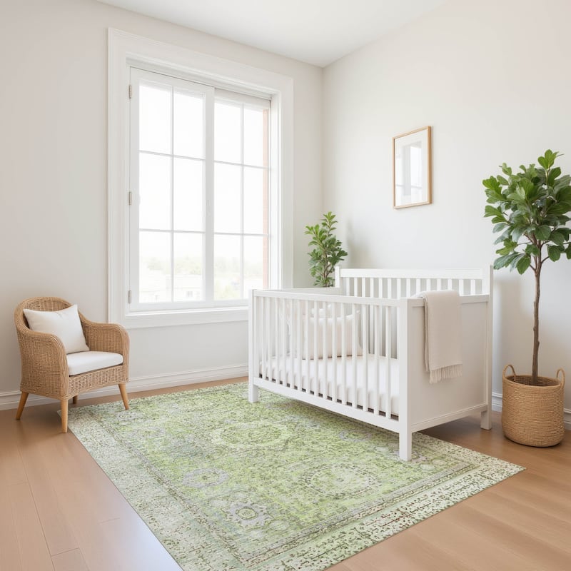 Premium Washable Super Soft Vintage Traditional Mayfield Rug