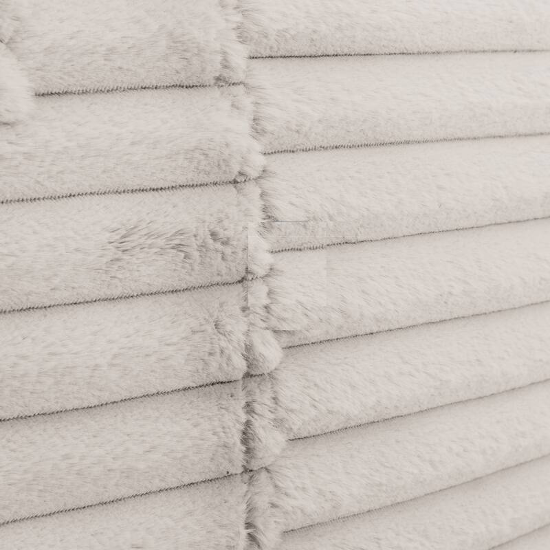 Classic 60 in. Large Corduroy Memory Foam Bean Bag