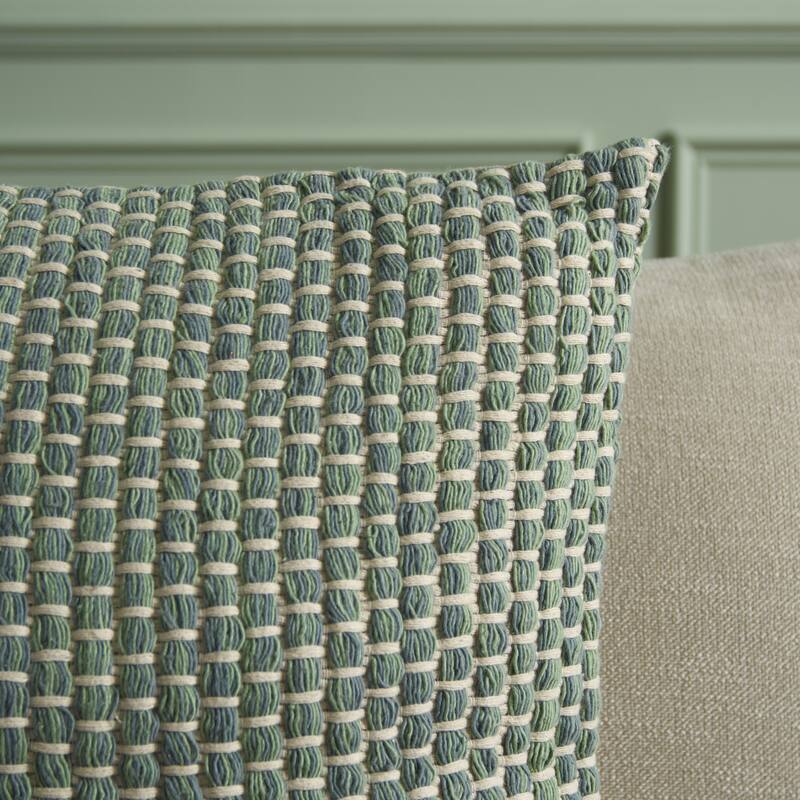 SAFAVIEH Home Ina 20-inch Green Cotton Pillow