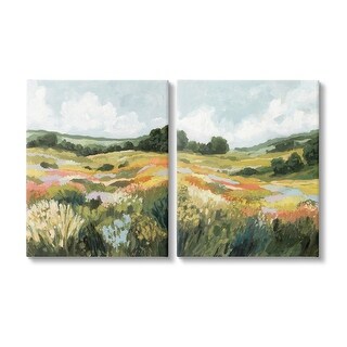 Stupell Vast Meadow Painting Canvas Wall Art Design By Victoria Barnes ...