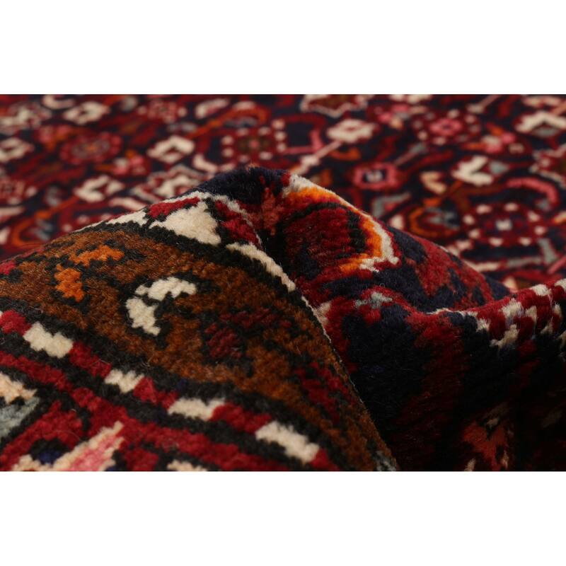 ECARPETGALLERY Hand-knotted Andelz Navy Wool Rug - 3'8 x 10'3