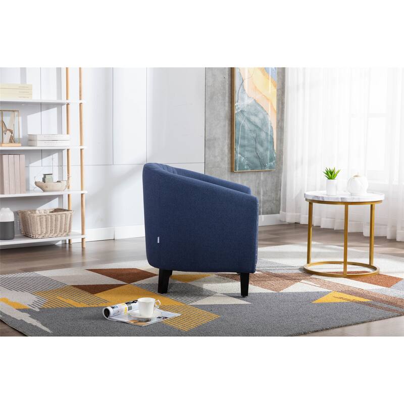 Club Chairs with nailheads and solid wood legs