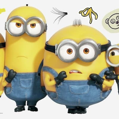 Minions 2 Peel And Stick Giant Wall Decals by RoomMates