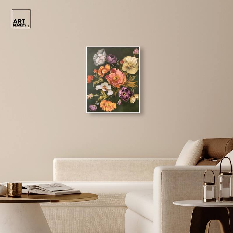 Twilight Tulips II Canvas by Art Remedy
