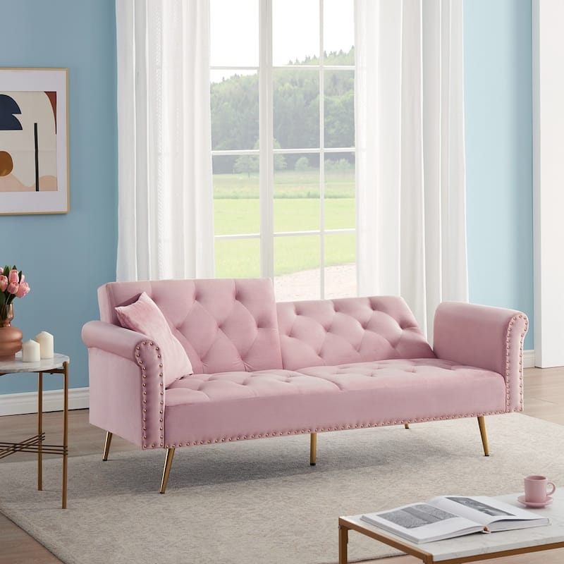 69.7 inch velvet sofa