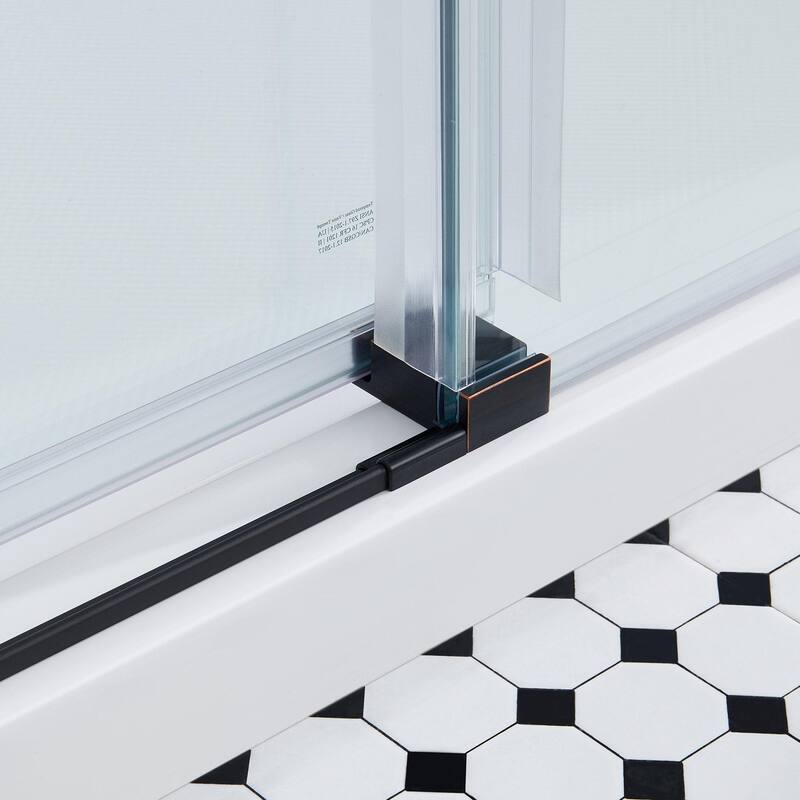 Miseno MSD-BELS48-15SKC Bel 81-1/2" High x 48" Wide Sliding Frameless