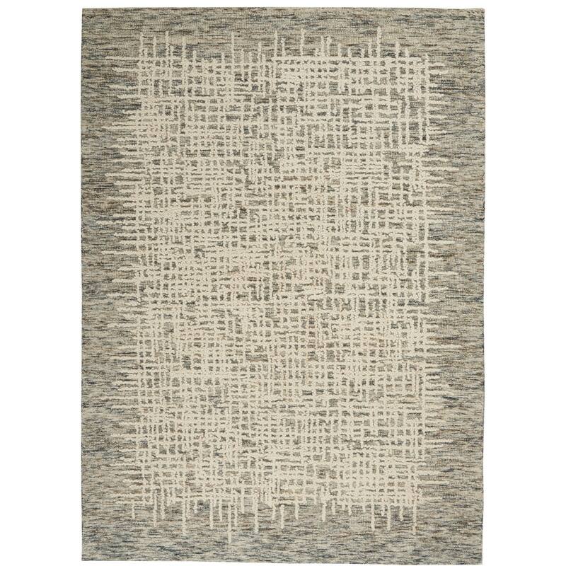 Faqu Power Loomed Abstract Modern Soft Area Rug By HomeRoots - 69' X '45' X '0.5