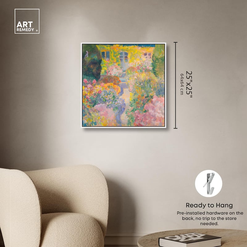 Hues of Happiness II Canvas by Art Remedy