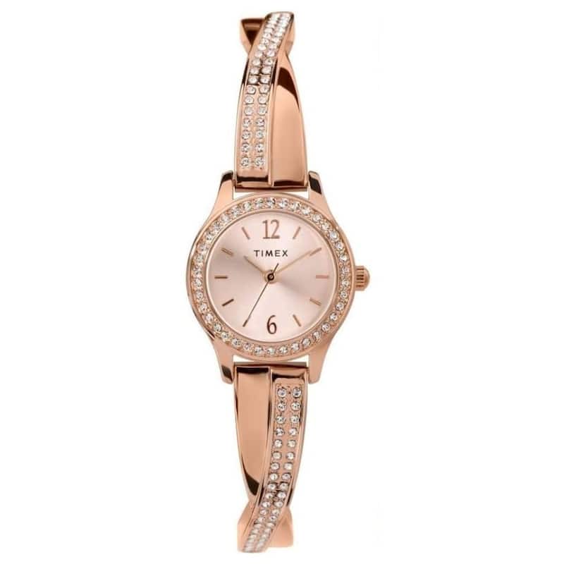Timex Women's Trend Rose Gold Dial Watch - TW2T57900 - Rose Gold - One Size