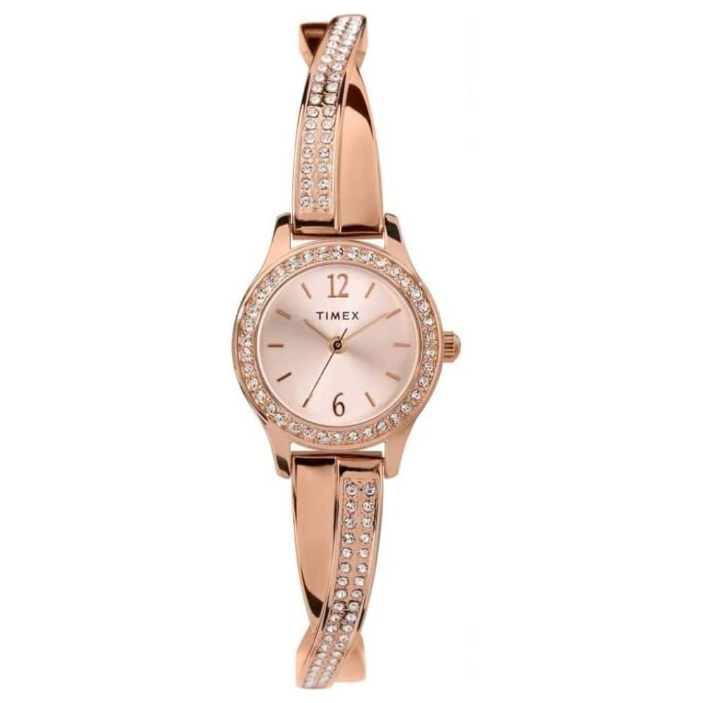 Timex Women's Trend Rose Gold Dial Watch - TW2T57900 - Rose Gold - One Size
