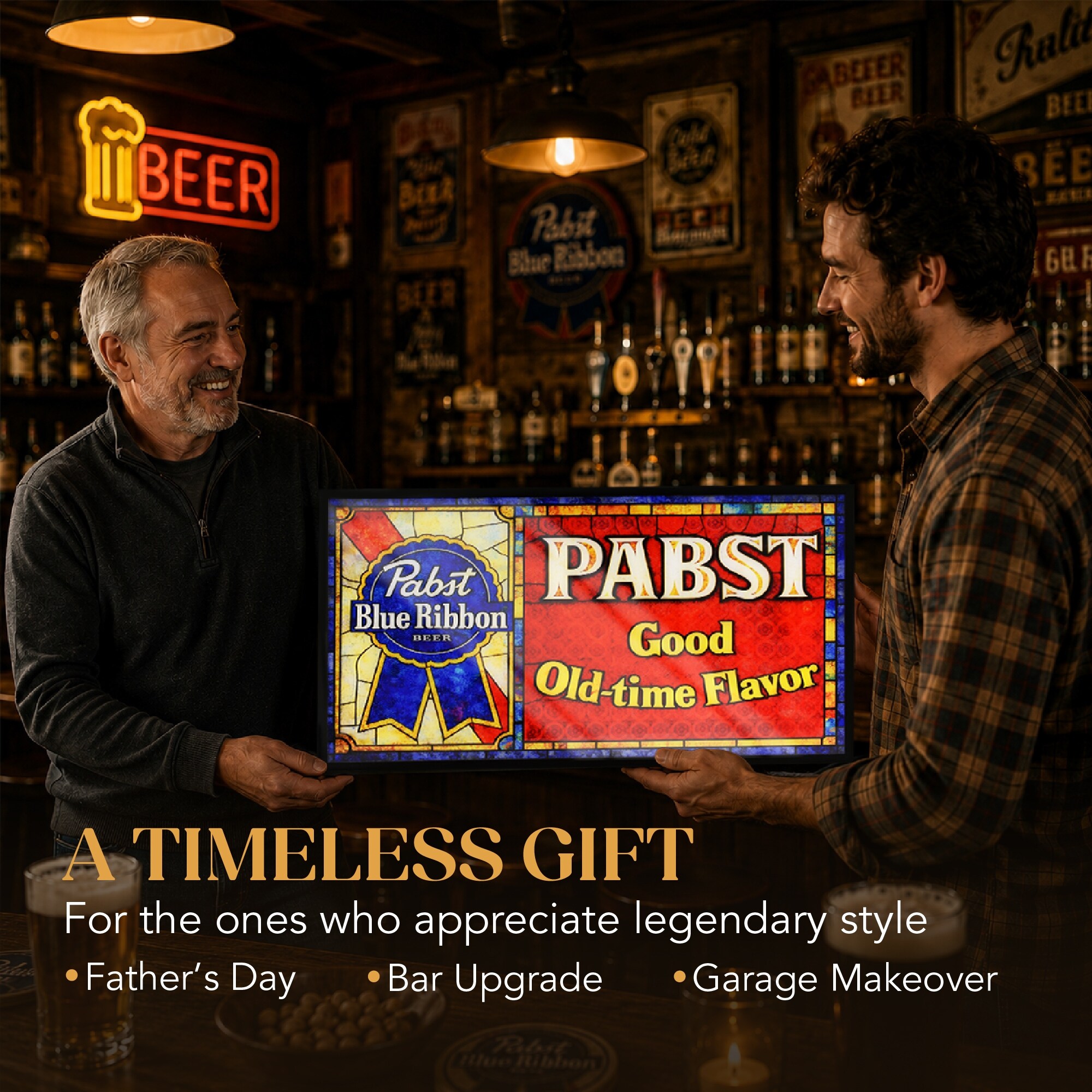 Pabst-Blue-Ribbon-Framed-
