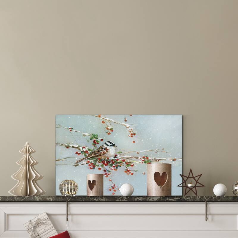 Moonlit Skaters-Premium Gallery Wrapped Canvas - Ready to Hang