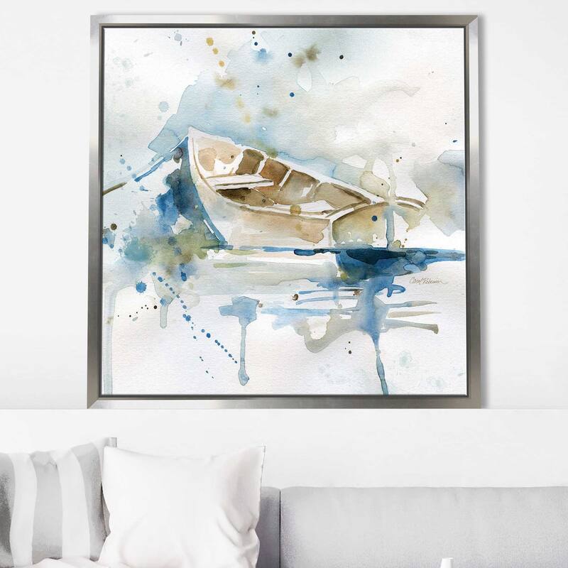 "Malibu Marina II" by Carol Robinson Print on Floating Canvas
