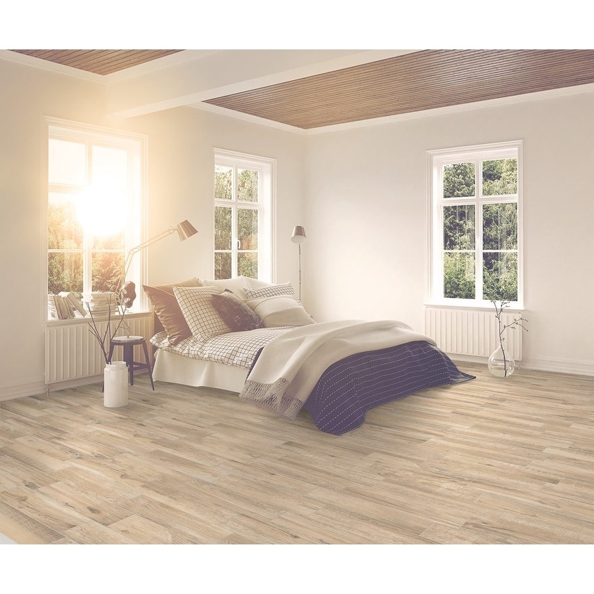 West End 6x24 Ash Matte Wood Look Plank Porcelain Tile - Floor