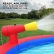 preview thumbnail 4 of 4, Sunny & Fun Slide 'N Spray Inflatable Water Slide Park & Blow up Pool with Air Pump - Blue