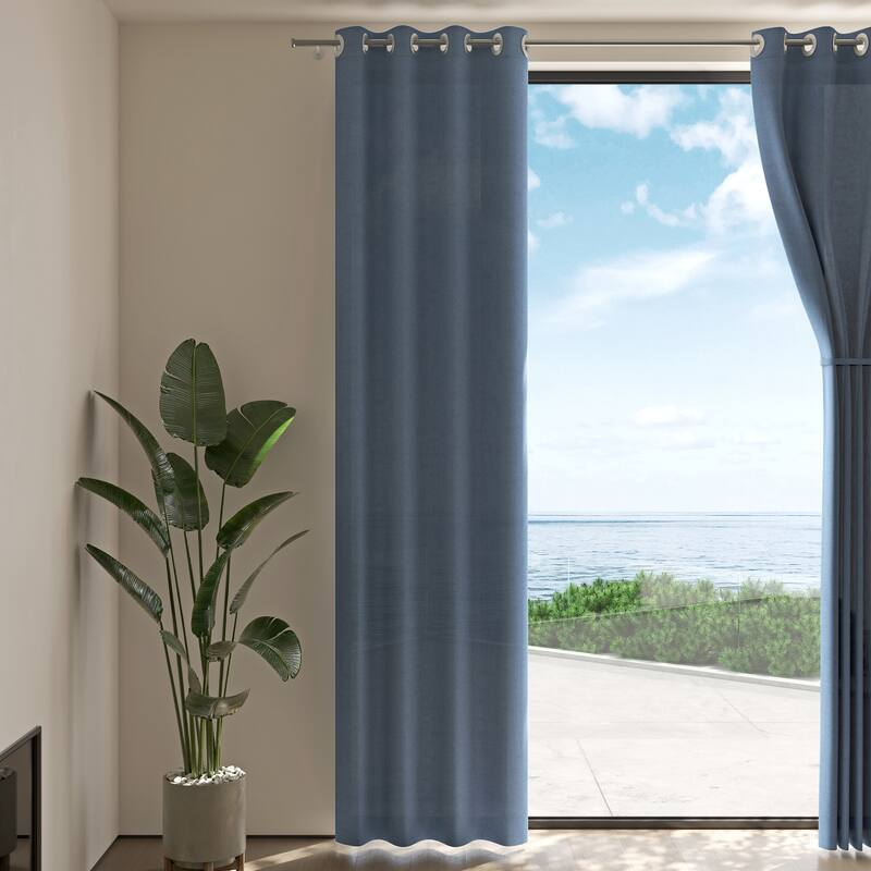 Corvus Gambia Sunbrella Outdoor Window Curtain (1 Panel)