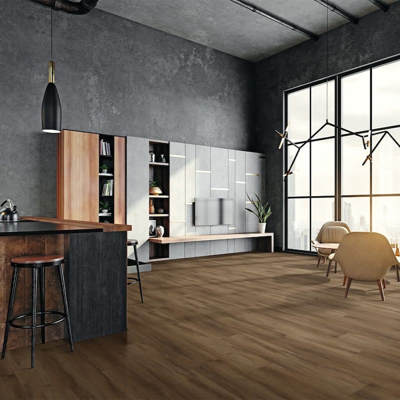 Greenbrier 25624 9" Wide Luxury Vinyl Wood Look Planks 0.5 mm Wear