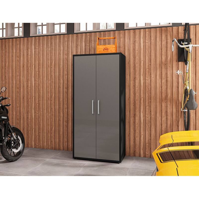 Manhattan Comfort Eiffel Storage Cabinet (Set of 2)
