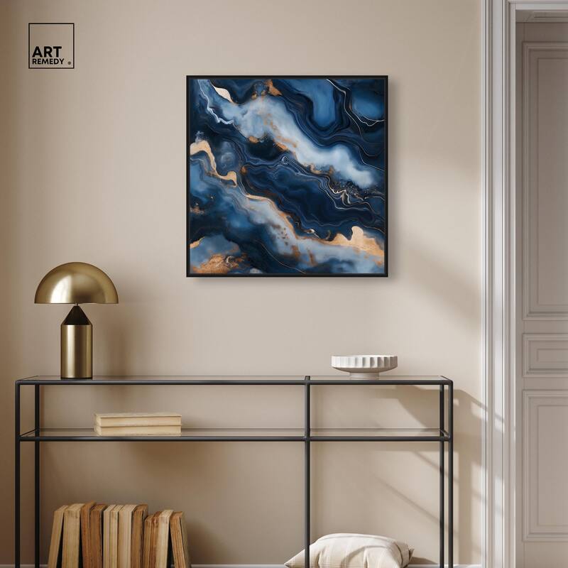 Deep Sea Geode IV Canvas by Art Remedy