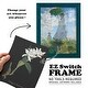 preview thumbnail 97 of 118, Orchid on Slate III -Framed Print w/glass-Cherry Red