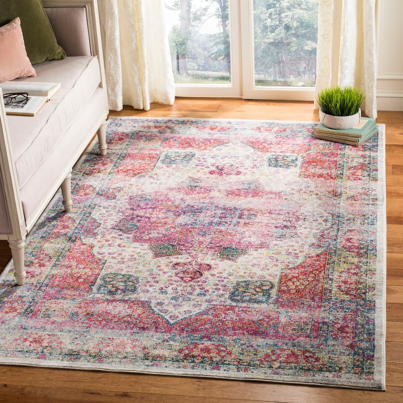 SAFAVIEH Merlot Macel Boho Oriental Rug - 8' x 10' - Cream/Multi