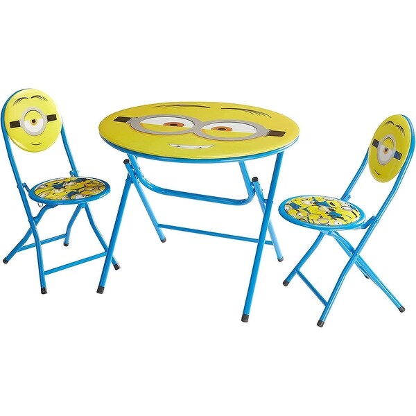 Universal Minions Foldable Round Table and Chair Set - Bed Bath