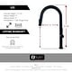 preview thumbnail 36 of 71, Single Handle Pull-Down Sprayer Kitchen Faucet K-141 - Height: 17.25" Spout H: 9" Spout R: 9"