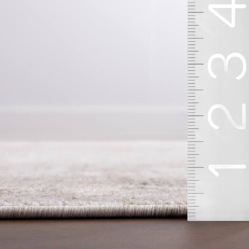 Nuloom Koami Medallion Fringe Area Rug