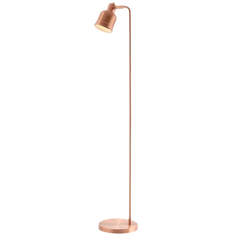 Liam 57" Metal Task LED Floor Lamp, Copper by JONATHAN Y