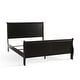 preview thumbnail 14 of 13, Furniture of America Mayday Traditional Solid Wood Sleigh Bed