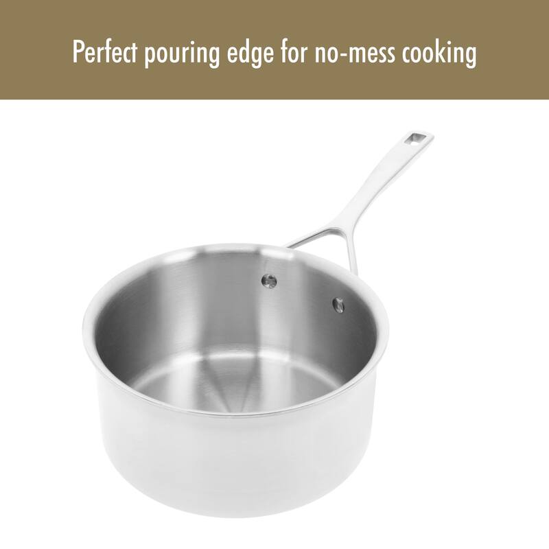 DEMEYERE Essential 5-ply Stainless steel Cookware Set - 10-pc