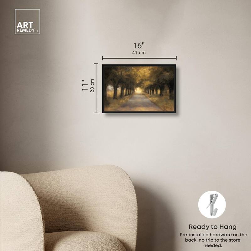 Misty Morning Canvas by Art Remedy
