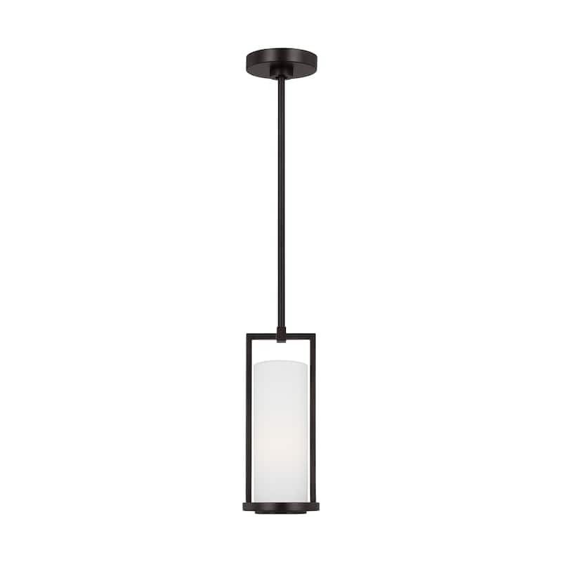 Sherwood Transitional Dimmable Mini Pendant - Aged Iron