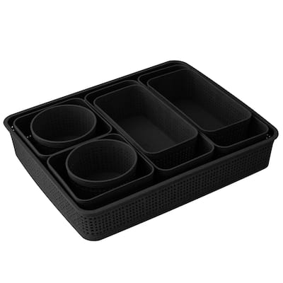 Simplify For Green Living 5 Pack Organizing Basket Set - 5 Piece