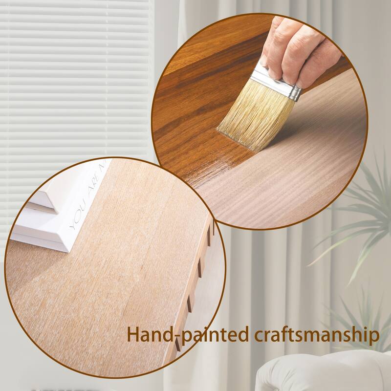 Modern Console Table Side Table Sofa Table, Decorative Table with 4 Drawers, for Entryway Hallway, Living Room and Bedroom