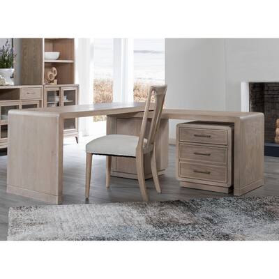 Bodhi Rotating Desk and Mobile File Cabinet 2-Piece Set