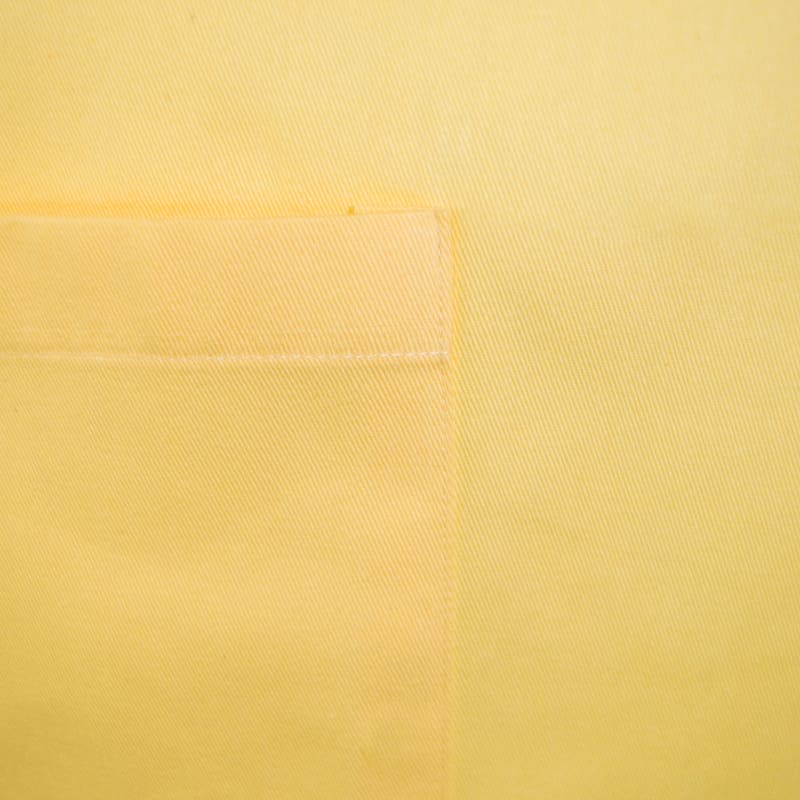 Solid Unisex Chino Cotton Kitchen Chef Apron - 32" - Corn Yellow