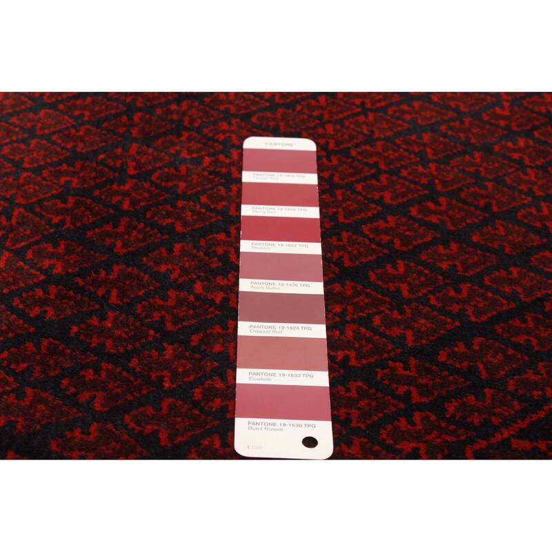 Teimani Burgundy Rug 2'11" x 4'9" - 2'11 x 4'9