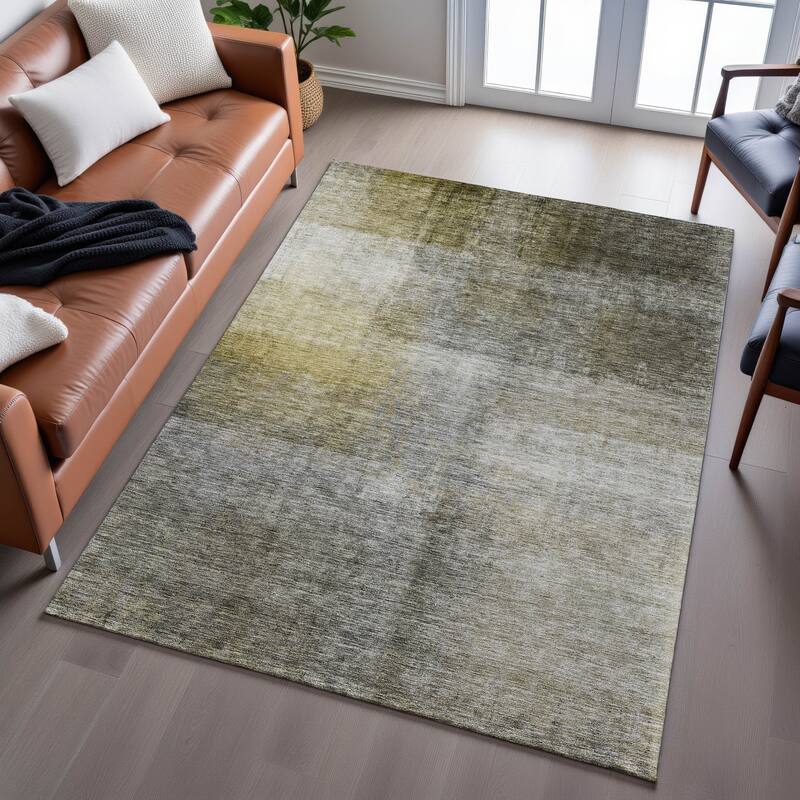 Premium Washable Super Soft Modern Ombre Mayfield Rug