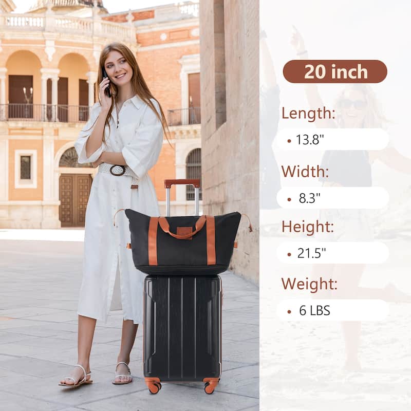 Luggage Sets 3 Piece, Expandable Carry on Luggage, Hardshell Suitcases with Wheels and TSA Lock for Men Women