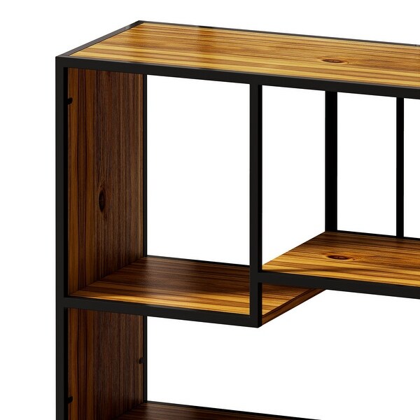 Bookshelf with Enclosed Storage Cabinet Storage Rack Bookcase with Glass Doors Industrial Etagere Book Shelves Display Rack On Sale Bed Bath Beyond 38245190
