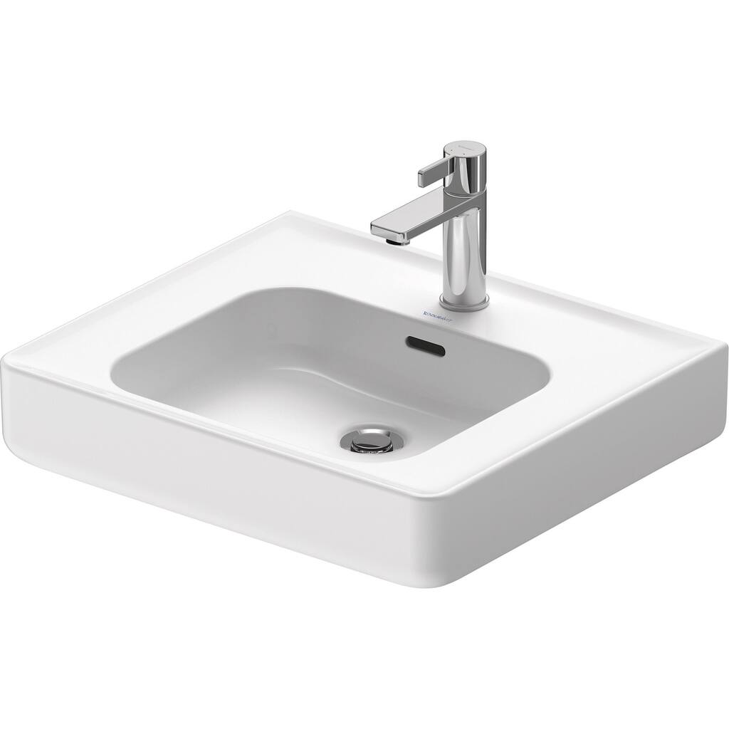 Duravit 23765500-1HOLE Soleil by Starck 21-5/8" Rectangular Ceramic