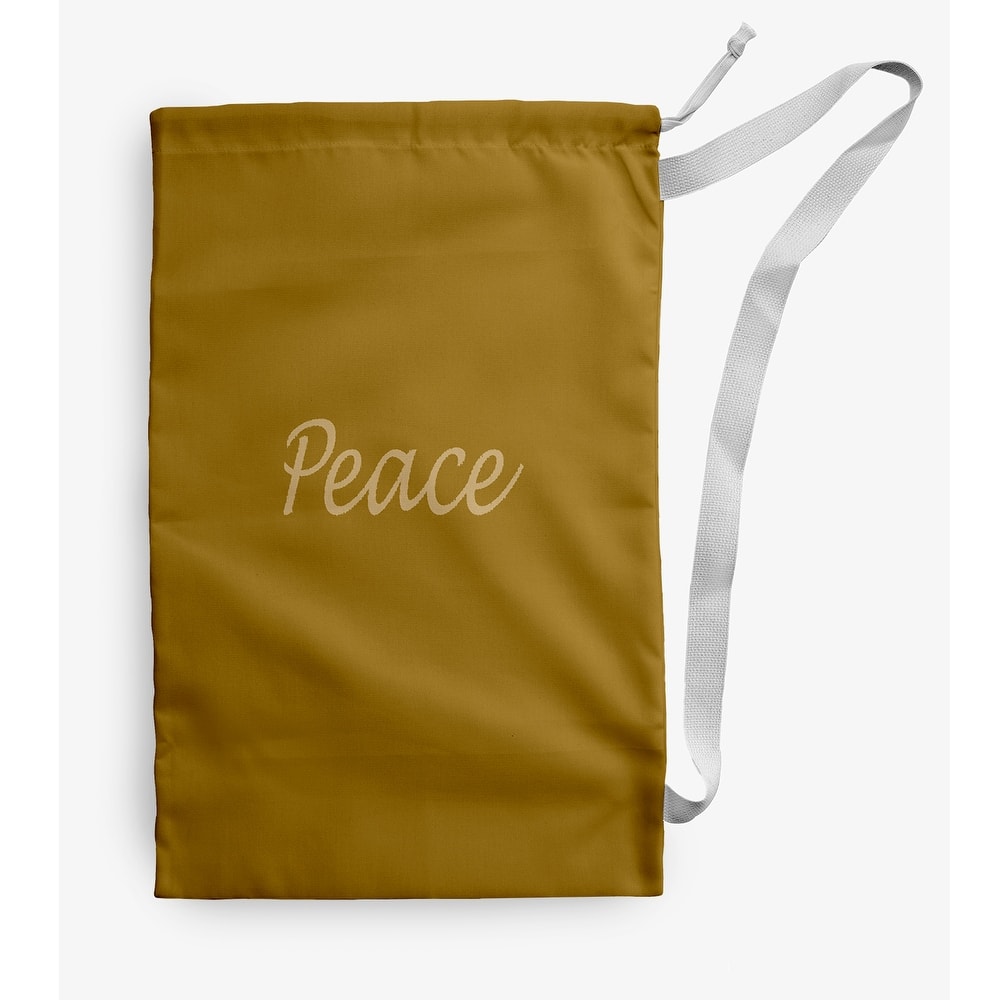 Peace Christmas Laundry Bag - 28" x 36"