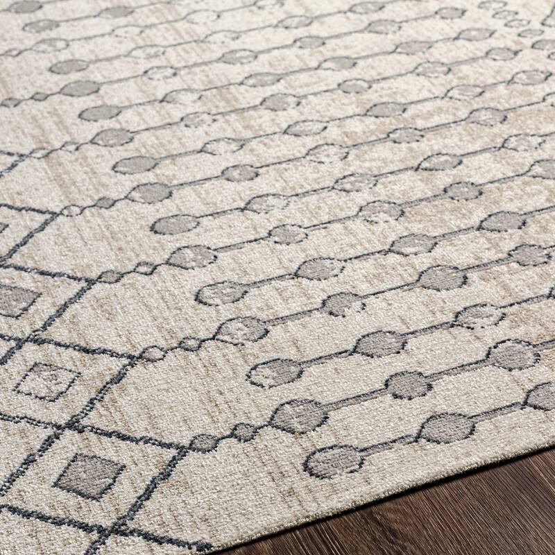 Livabliss Quince Bohemian Machine Washable Area Rug