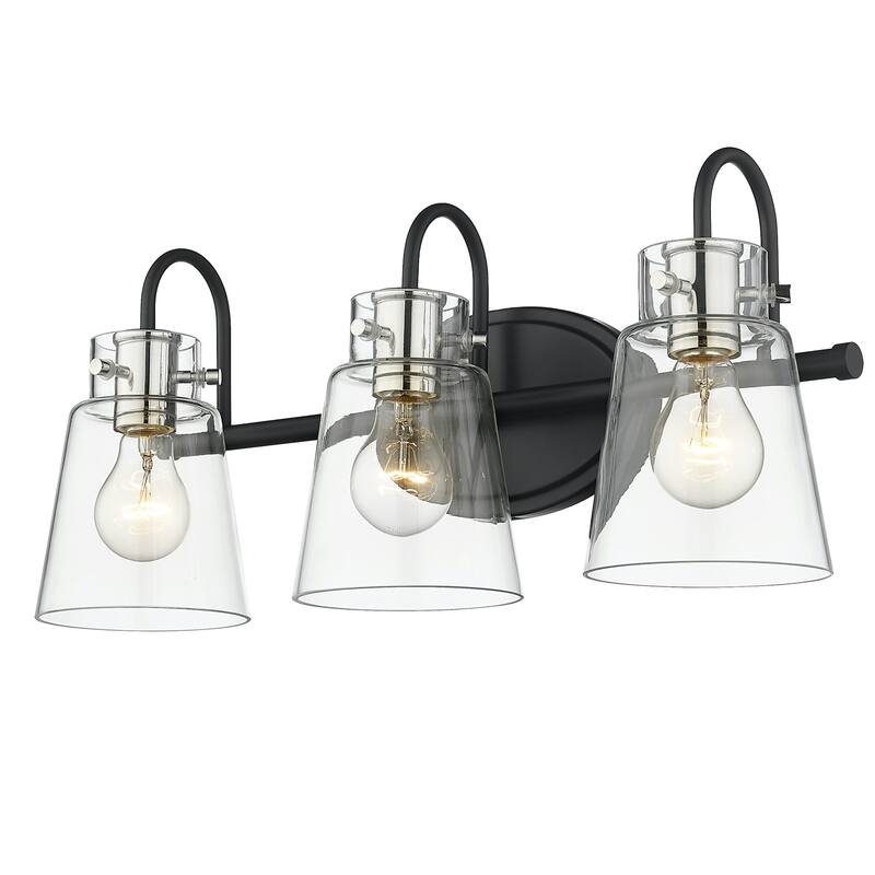 Bristow Bath/ Vanity Fixture w/ Clear Glass