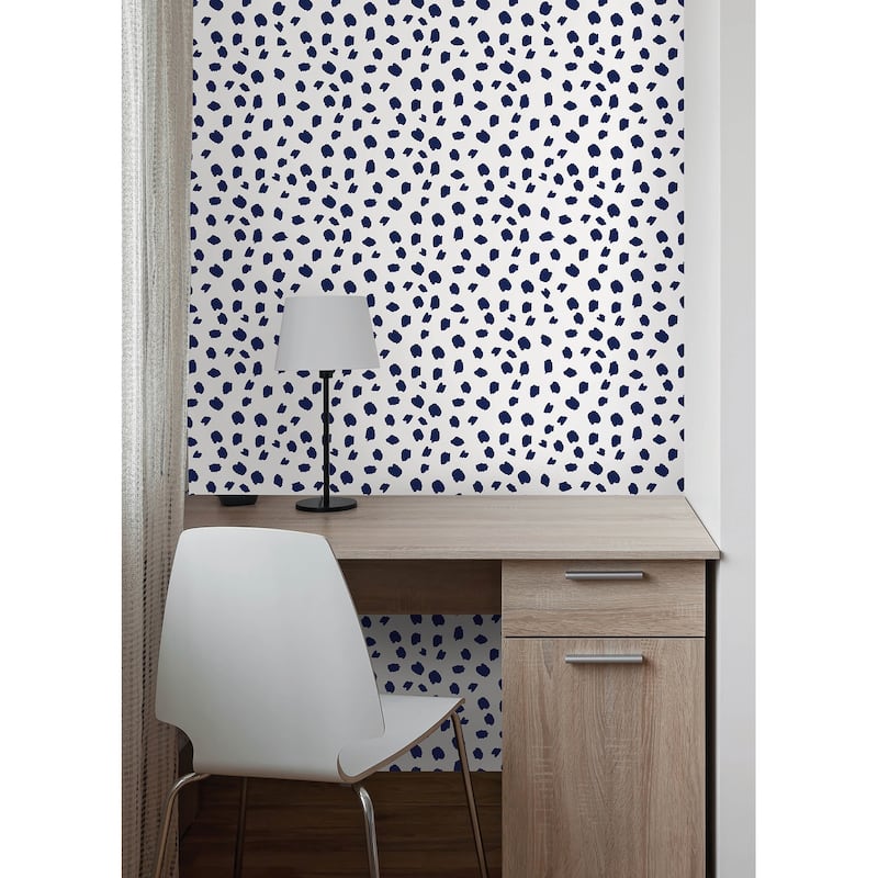 Packed Party Spot The Fun Polka Dots Peel and Stick Wallpaper